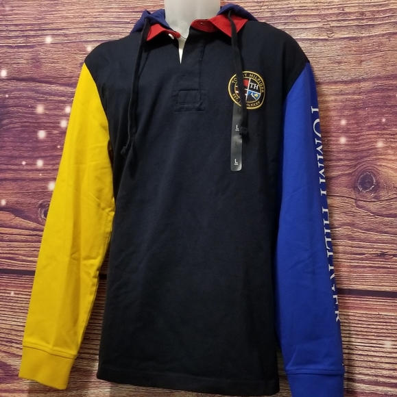 Tommy Hilfiger Sweaters - Tommy Hilfiger,  Men Hoodie, Size L/G.